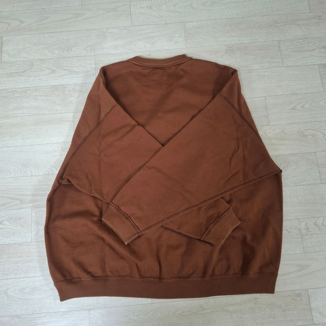 [2] 마카웨어 휴지 스웻 셔츠 피치 베이지 markaware 상품이미지6