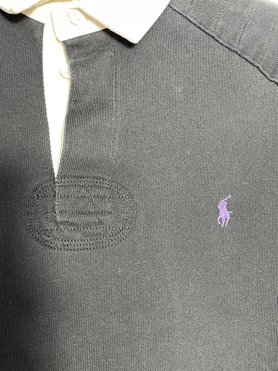 폴로 랄프로렌 럭비 셔츠 블랙 긴팔 상품이미지4