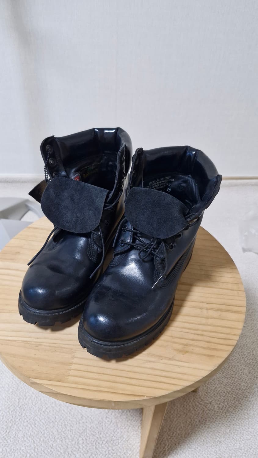 팀버랜드 6인치 부츠 워크 블랙 7W 260 상품이미지1