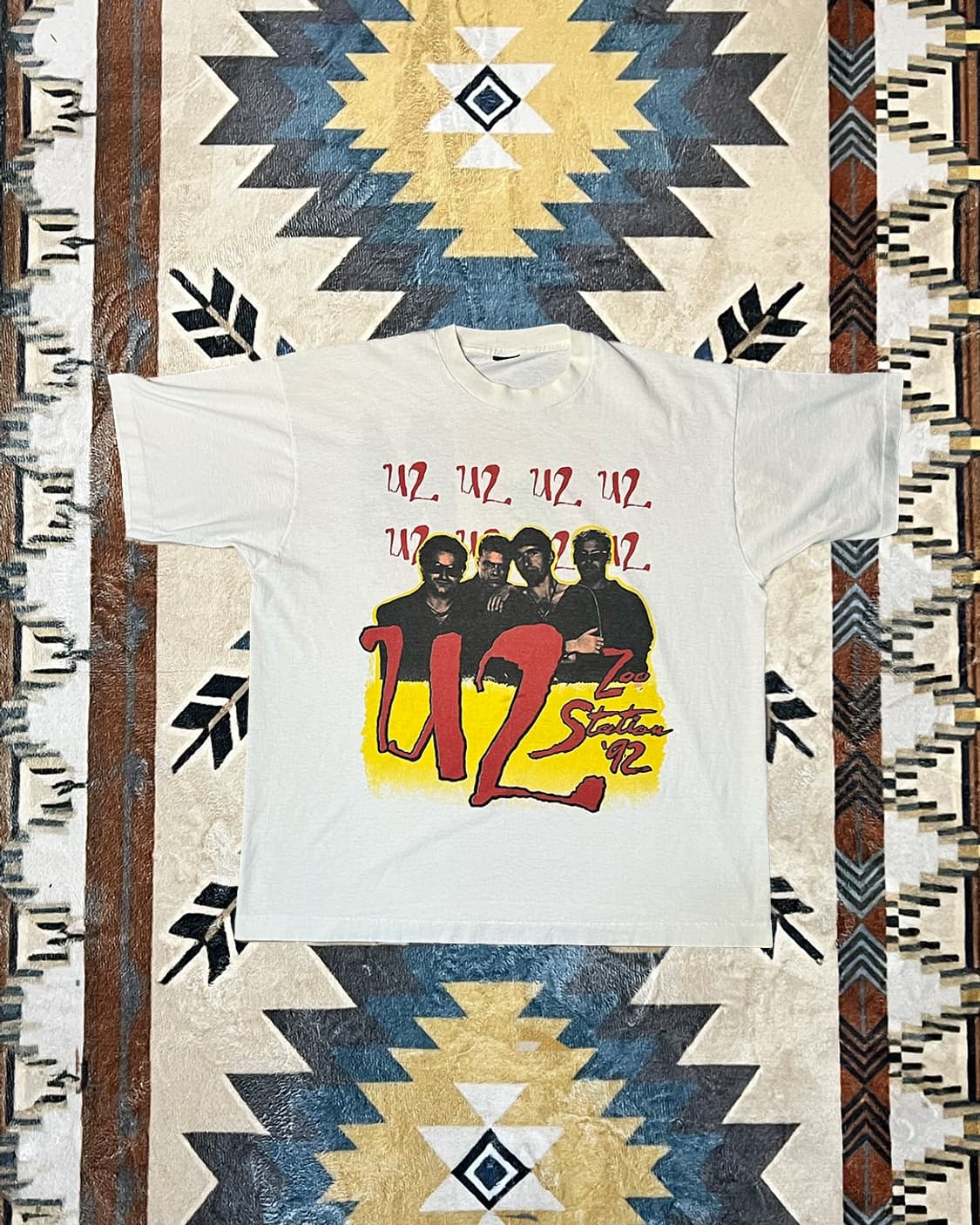 92’s U2 Zoo Station Shirt 상품이미지2