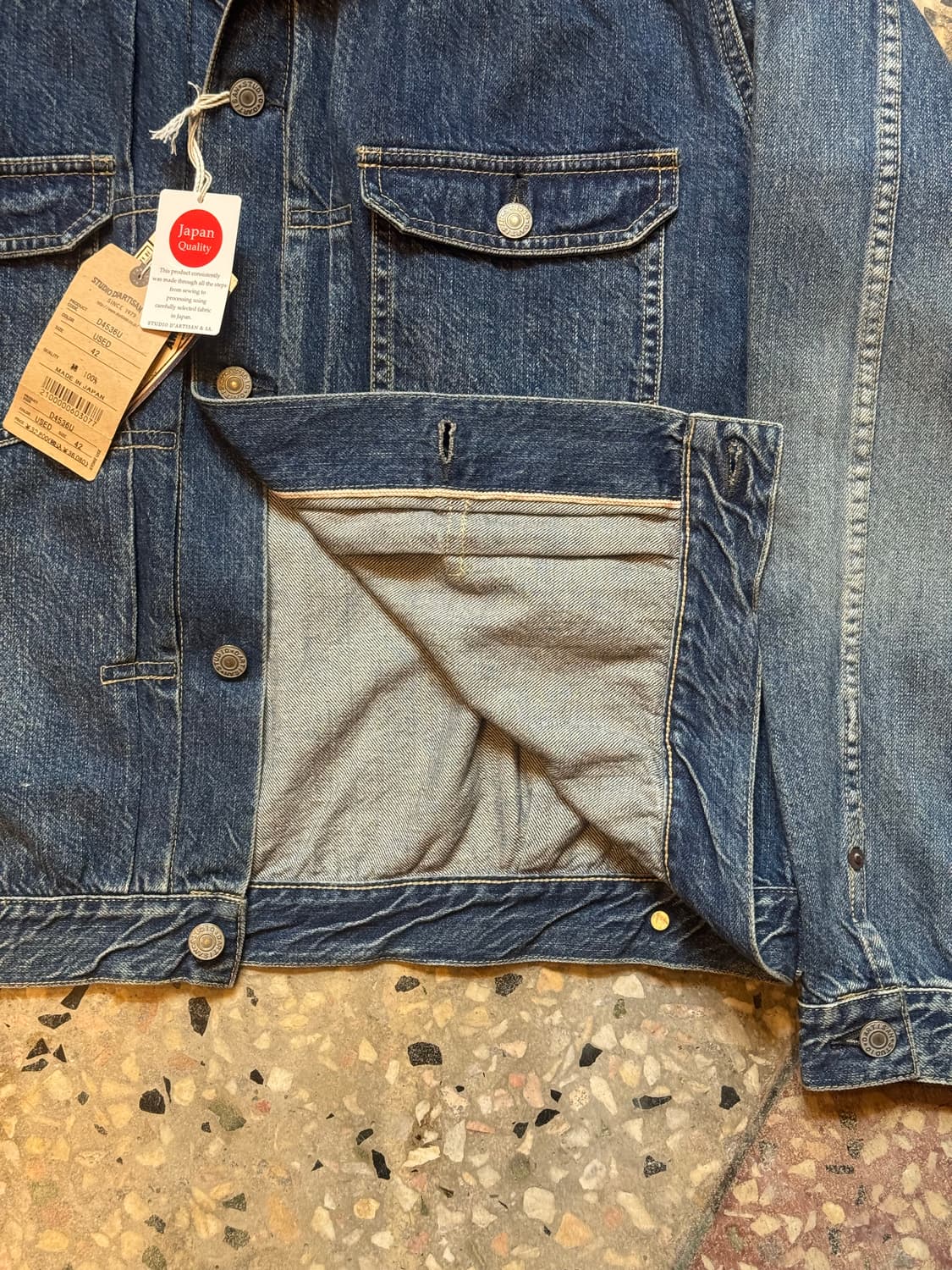 스튜디오 다치산 Type 2 Denim Jacket (42) 상품이미지7