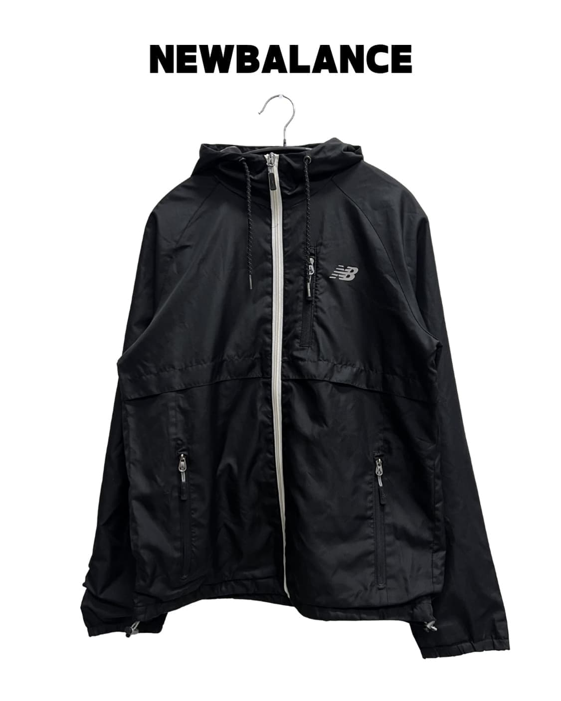 (S) 뉴발란스 리플렉티브 바람막이 자켓 블랙 상품이미지1