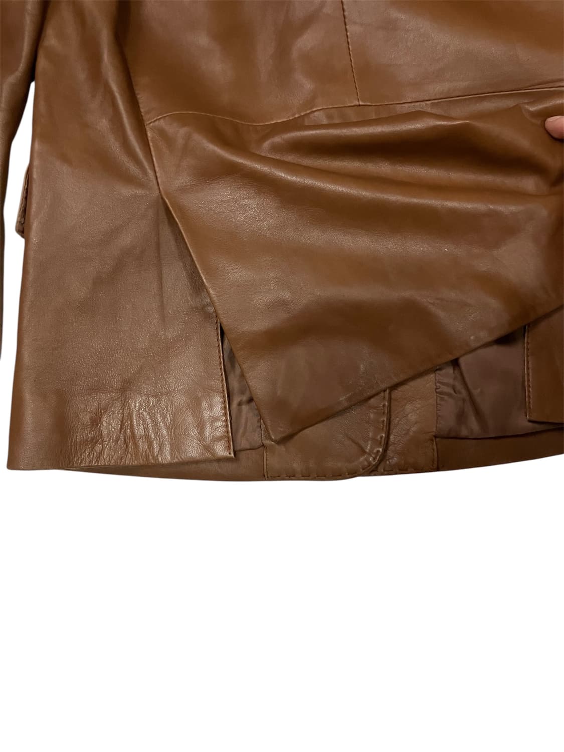 타임 양가죽 자켓 S 상품이미지4