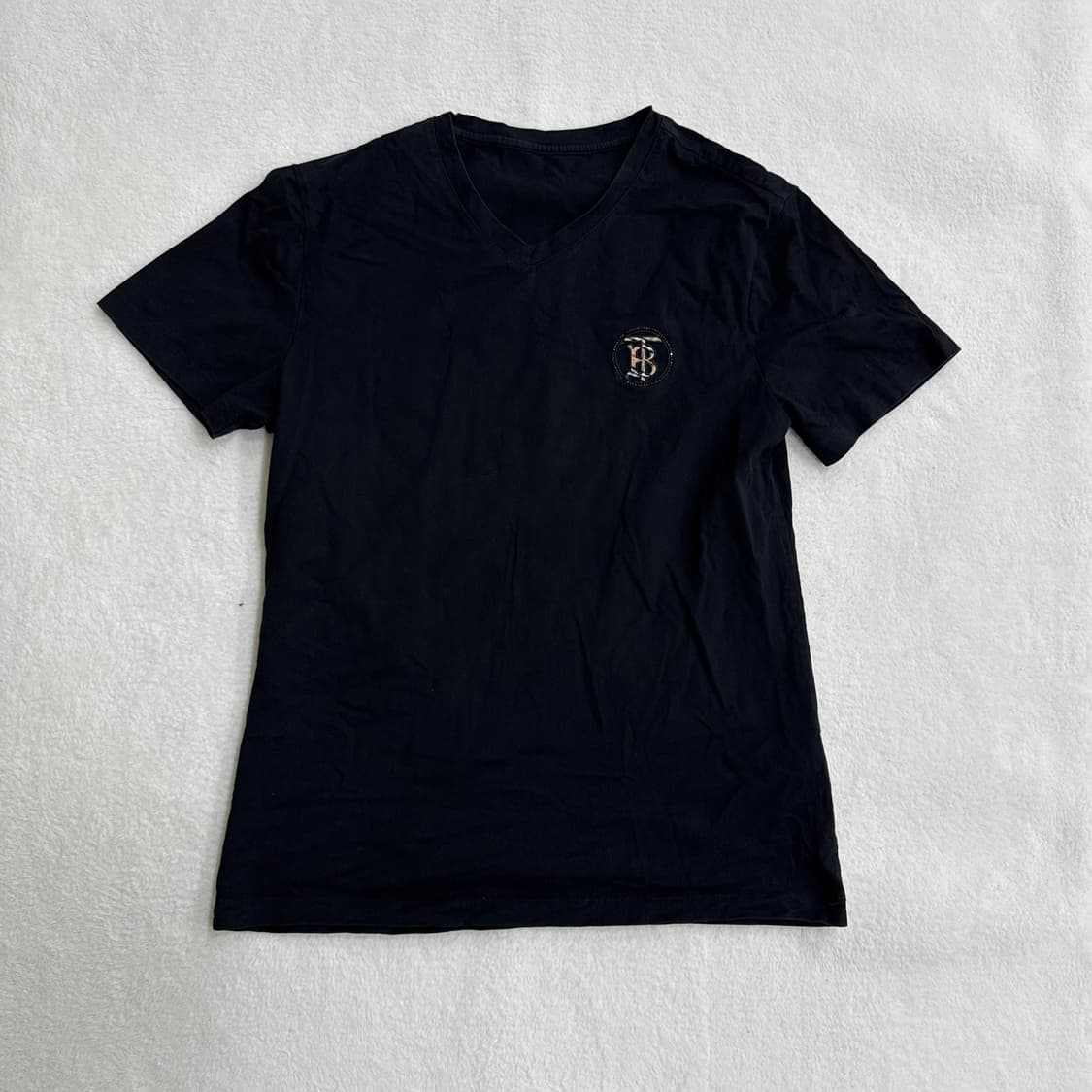 52 고급 로고 블랙 반팔 티셔츠 0313T 상품이미지1