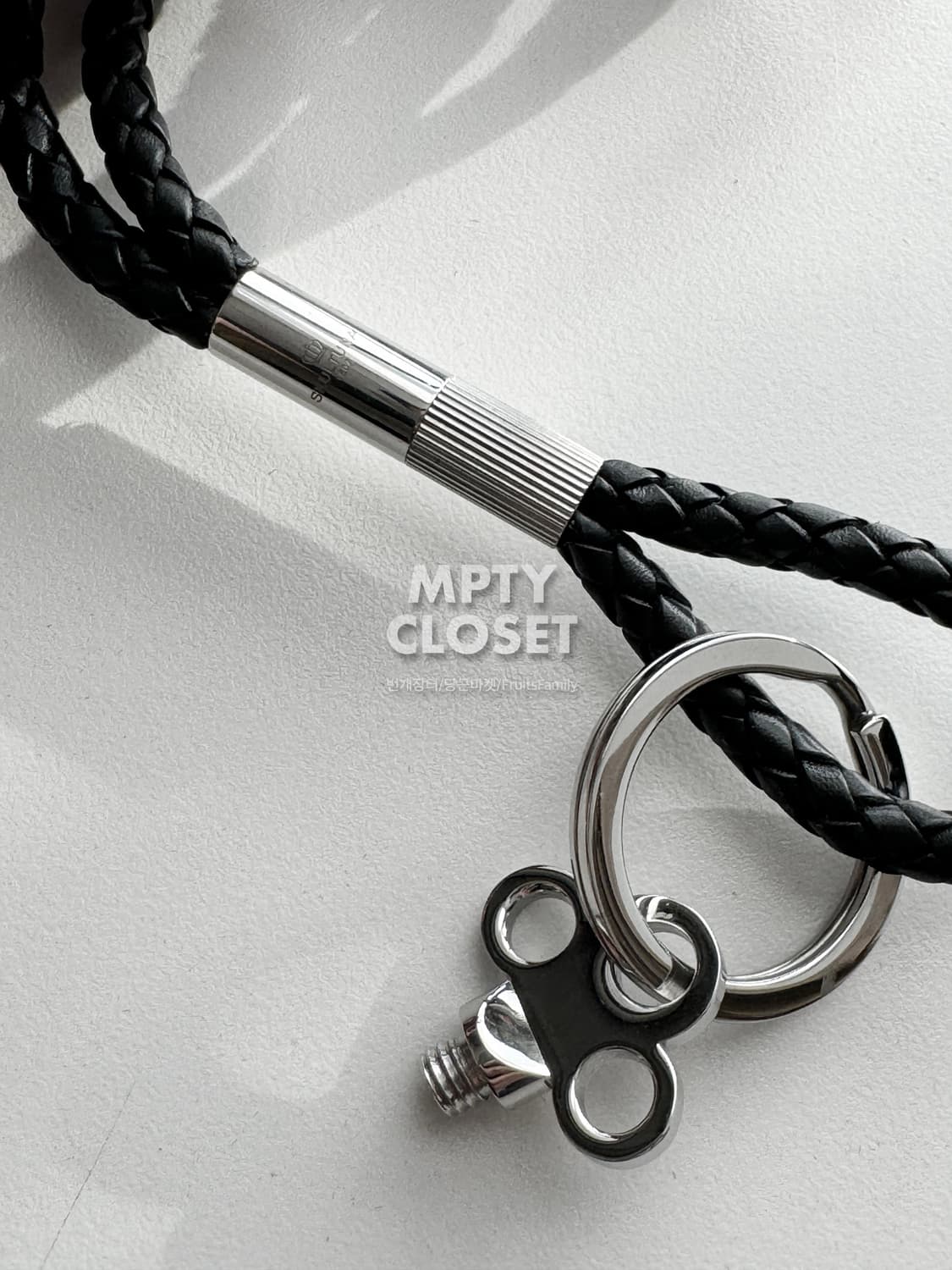 SKULTUNA 인트레치아토 레더 랜야드 목걸이 키링 상품이미지5