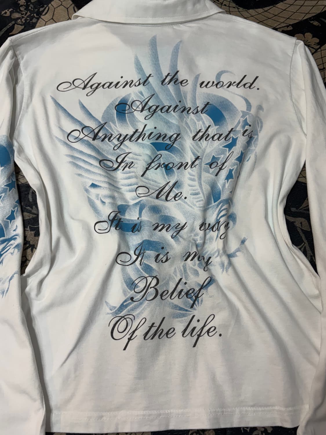 00‘s Wings of Faith longsleeve(unisex) 상품이미지8