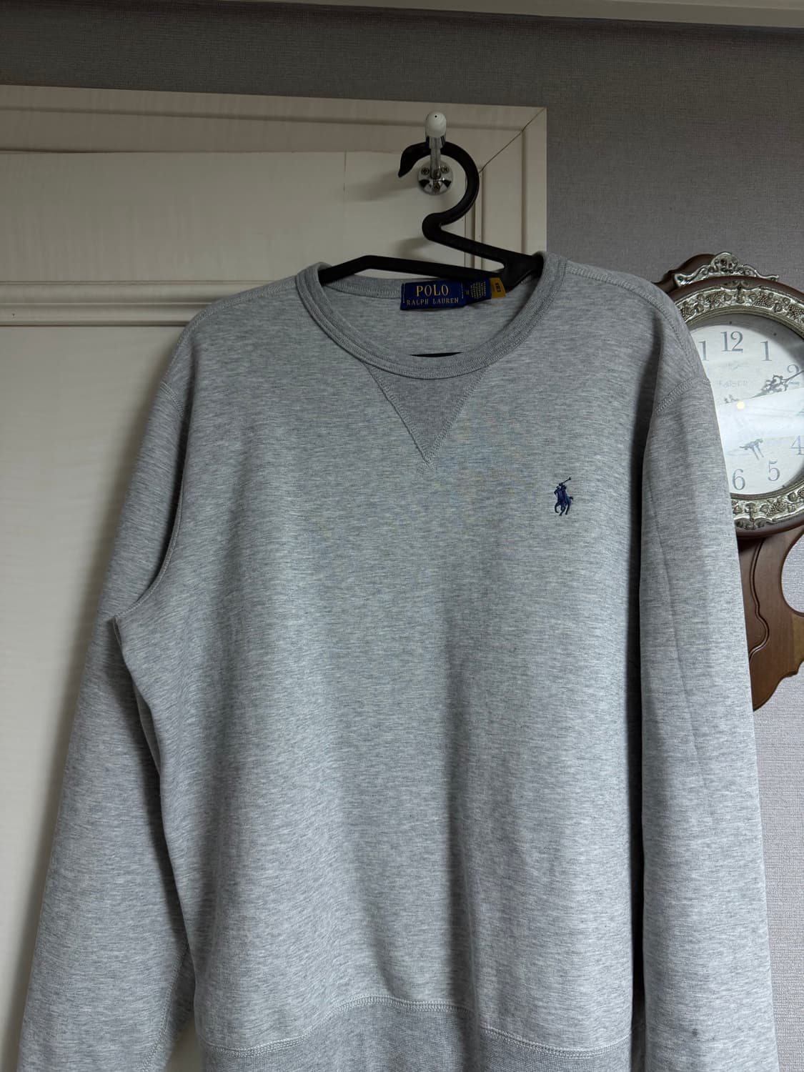 폴로 랄프로렌 맨투맨 그레이 M 상품이미지1