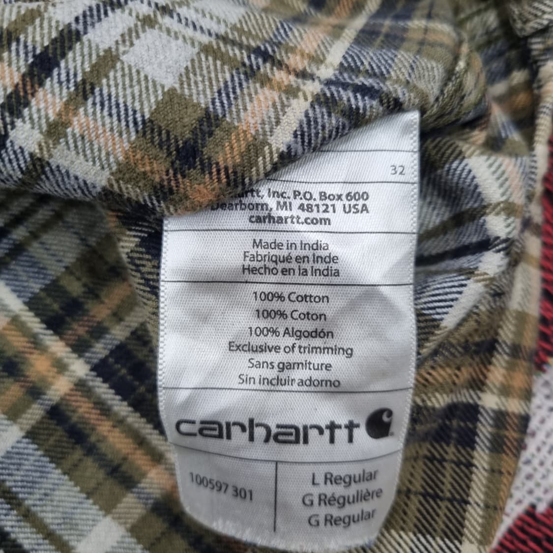 칼하트 빈티지 셔츠 (남방)
CARHARTT Vintage Shirt 상품이미지3