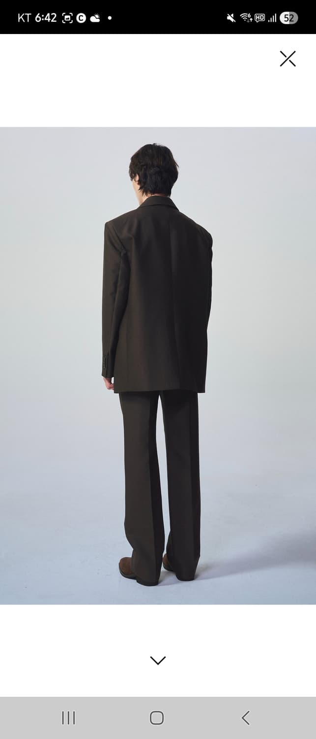 시스템옴므 파리컬렉션 24fw 셋업 팝니다 우영미 솔리드옴므 타임옴므 상품이미지2