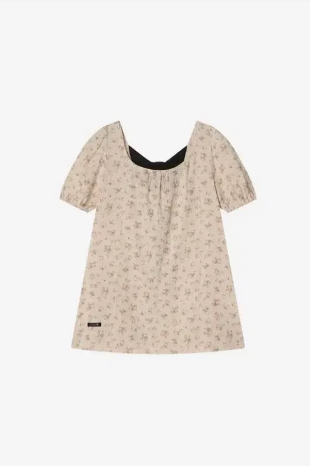 콜로신스 black tie blouse vintage flower 상품이미지1