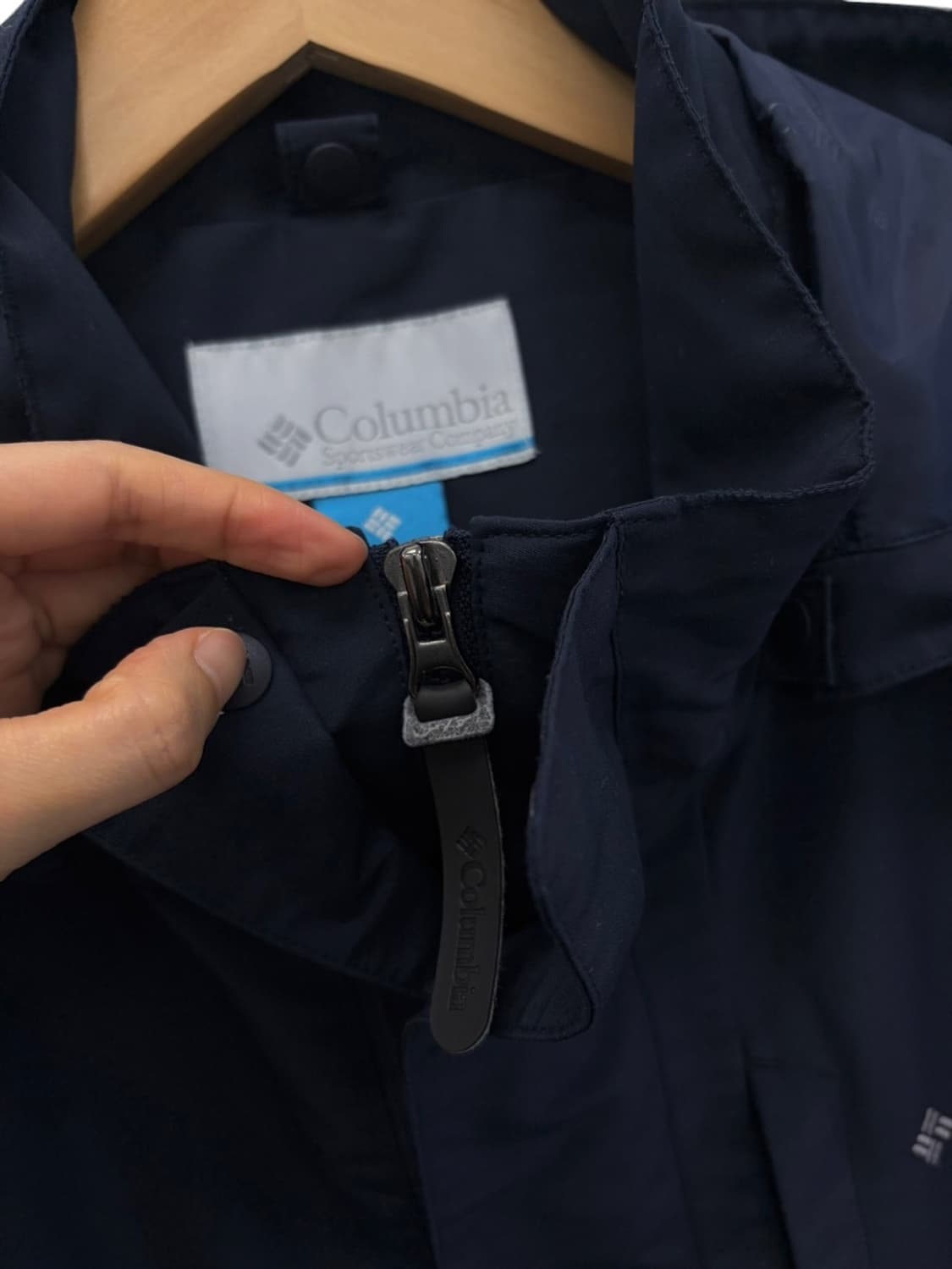 컬럼비아 옴니윈드 바람막이 네이비 (XL) 상품이미지3