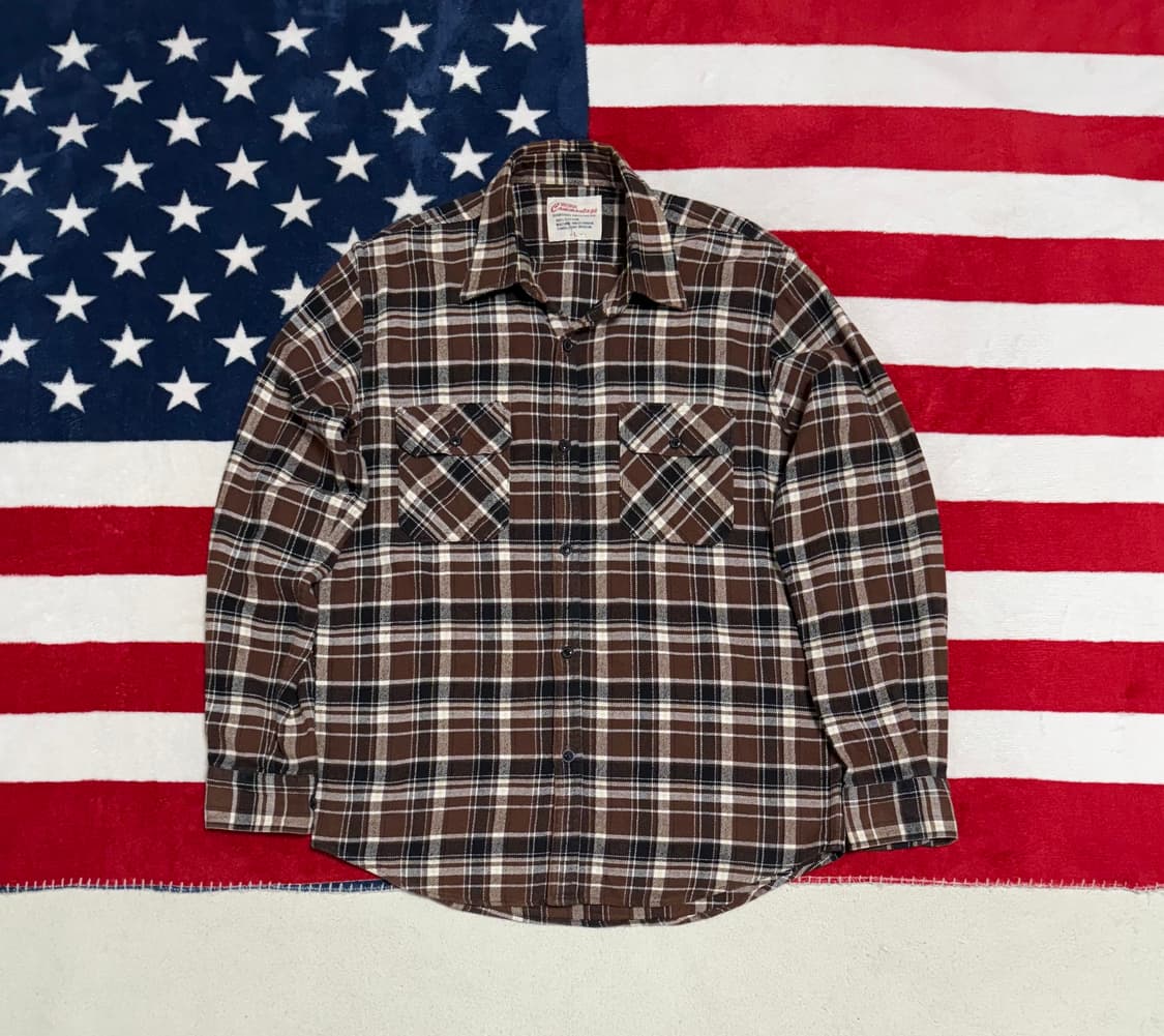 빈티지플란넬셔츠 vintage flannel shirt  tartan셔츠 상품이미지1