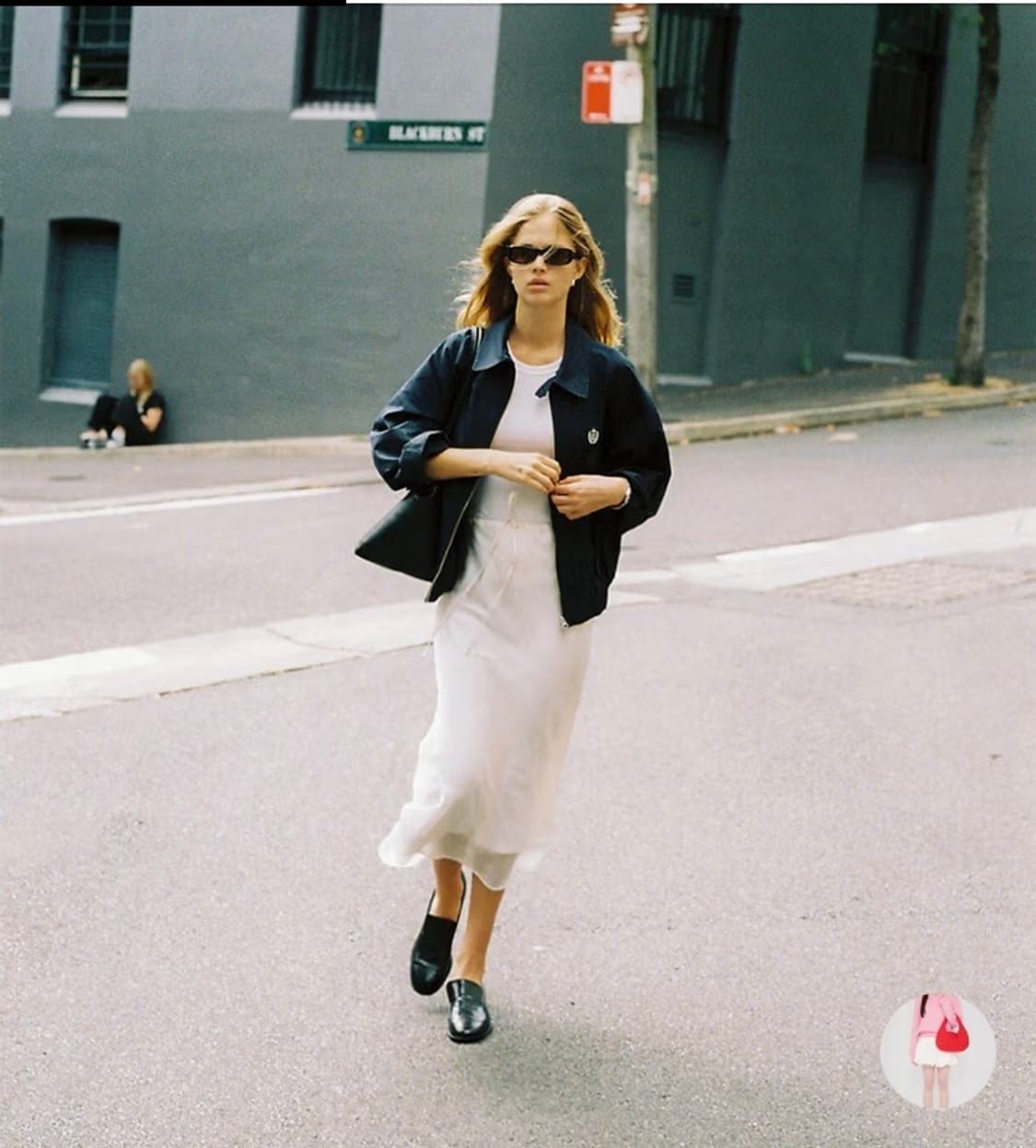 던스트 레이어드 사틴 스커트 아이보리 M 상품이미지1