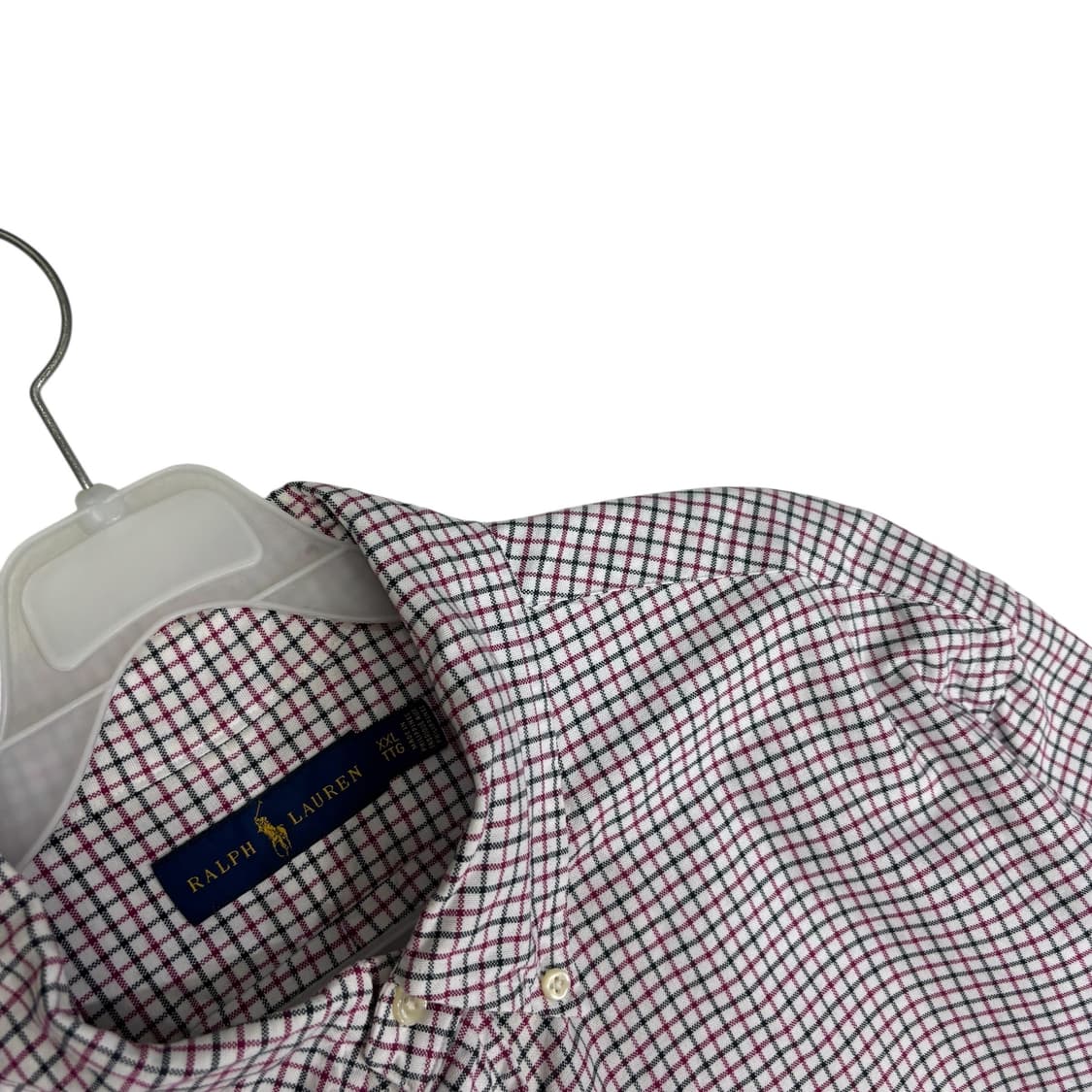 폴로 랄프로렌 옥스퍼드 체크 셔츠 상품이미지3