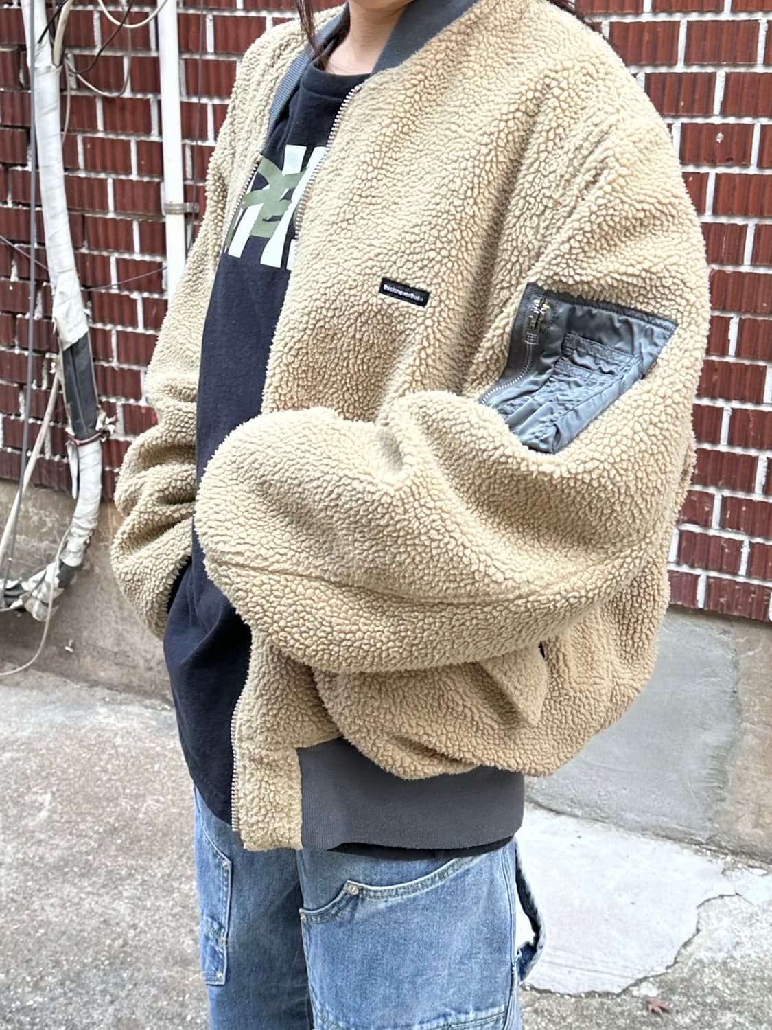 디스이즈네버댓 x 알파인더스트리 리버 항공점퍼 베이트 반팔 카펜터 팬츠 상품이미지10