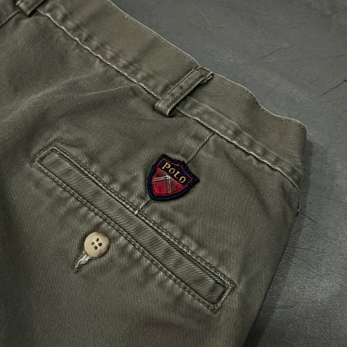  폴로랄프로렌 카키 투턱 치노팬츠 y15502 상품이미지5