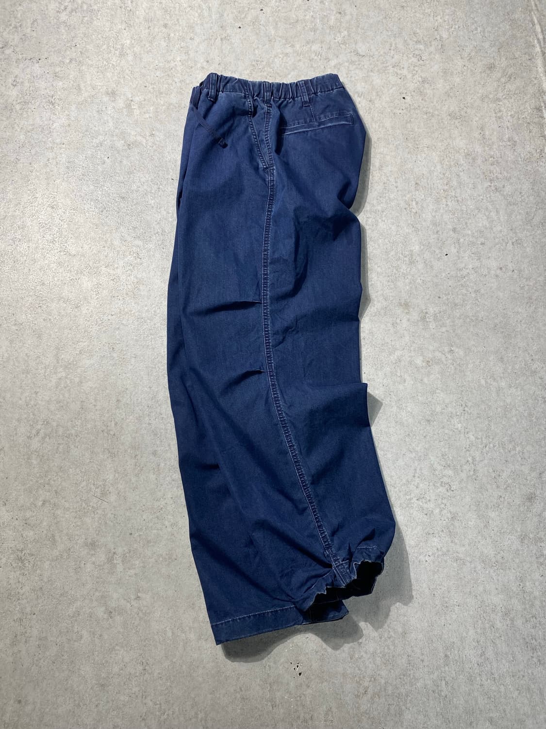 [M] Uniqlo C 유니클로 인디고 와이드핏 파라슈트 팬츠 상품이미지1