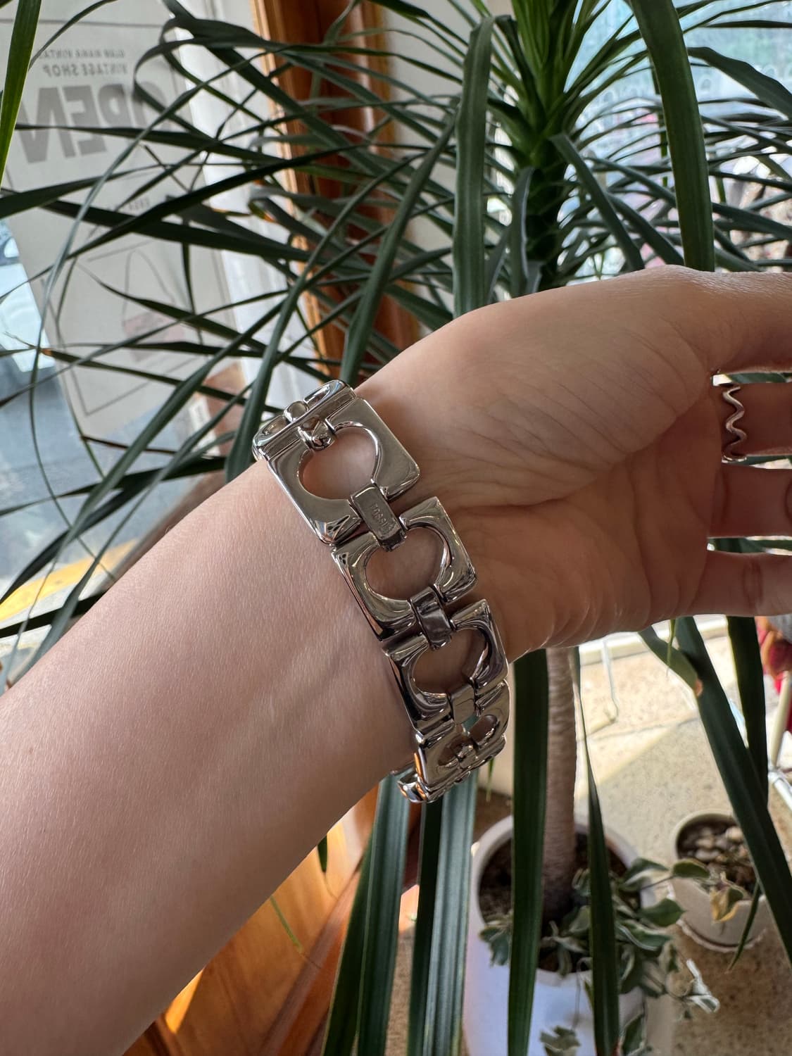 [Vintage] Fossil 파실 실버 뱅글 시계 상품이미지5