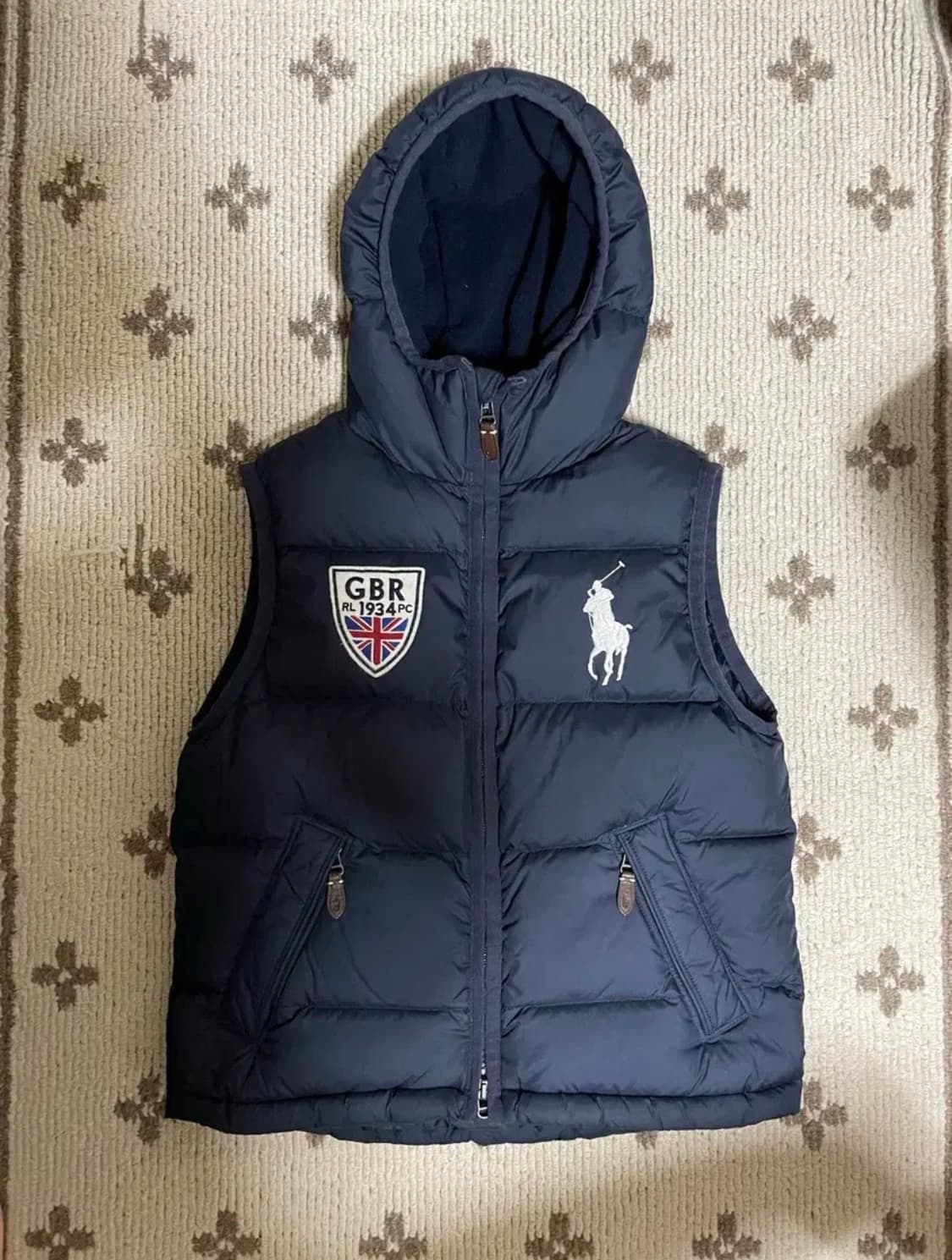 폴로 빅포니 패딩조끼 상품이미지2