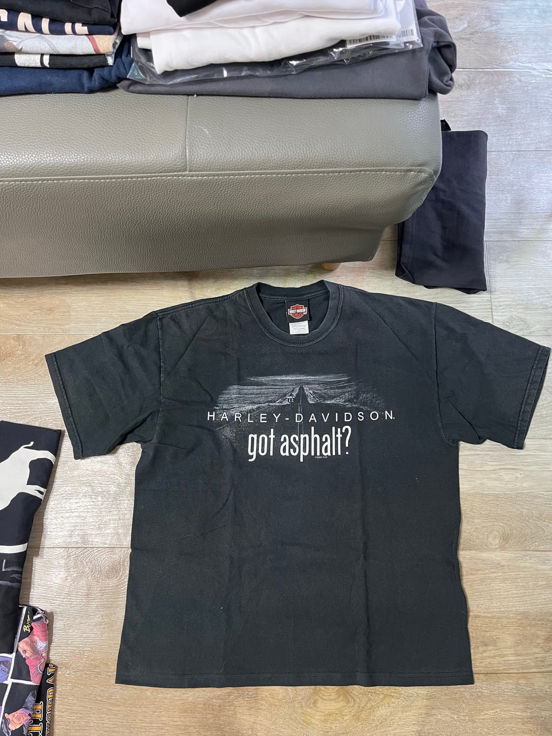 할리데이비슨 got asphalt 반팔 판매 상품이미지2
