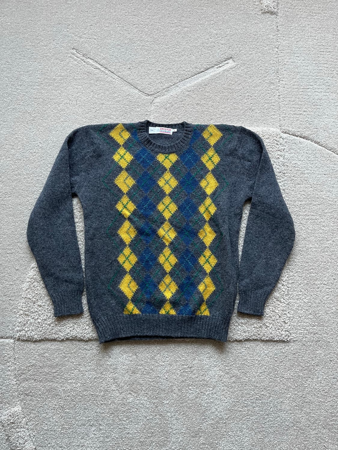 브리티시 헤리티지 울 아가일 스웨터 (103-105) 상품이미지2