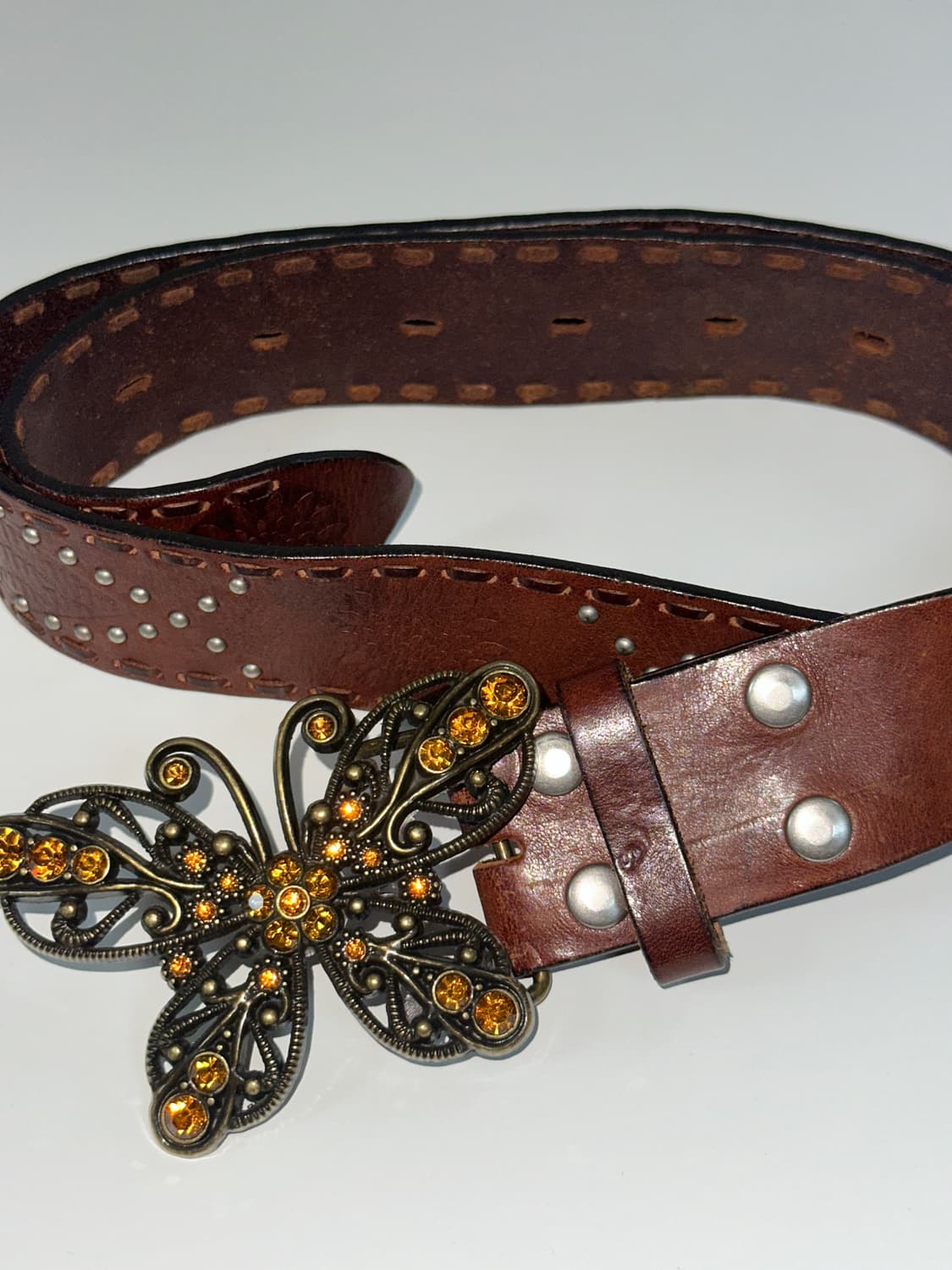 버터플라이 스터드 벨트 상품이미지1