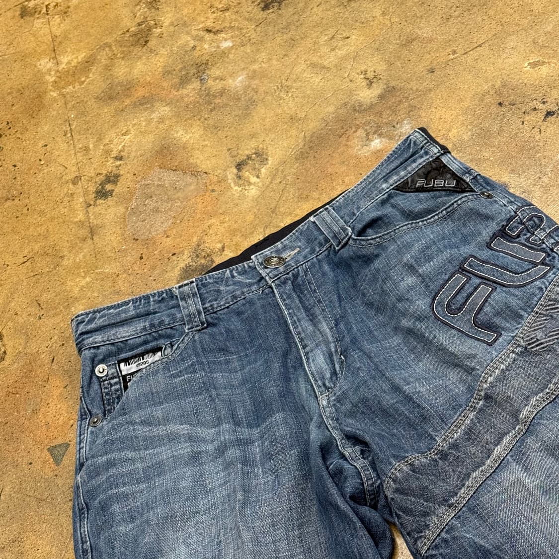 [정품] FUBU 데님 청바지 빅로고 b17 상품이미지1