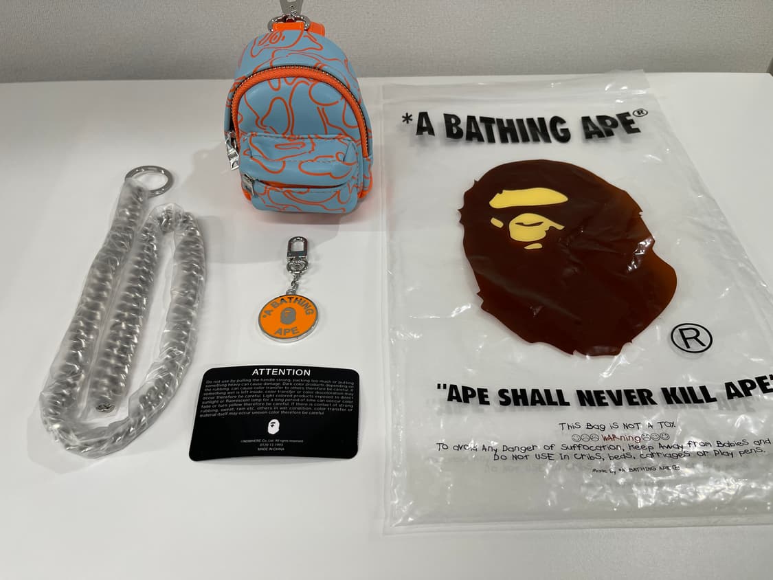 베이프 마이크로 백팩 체인 숄더백 크로스백 BAPE 상품이미지9