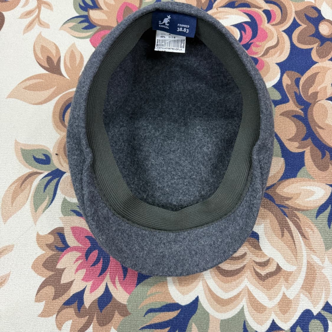 (L)캉골 Kangol 울 헌팅캡(차콜) 상품이미지5