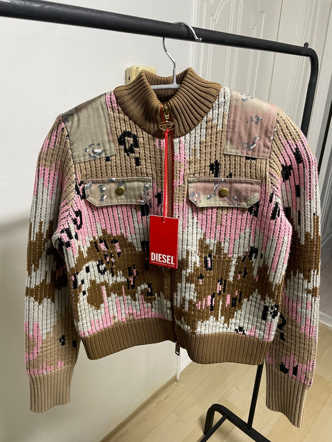 Diesel 니트 집업 재킷 (xxs) 상품이미지1