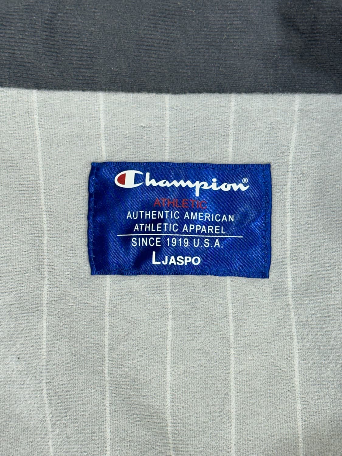 챔피온 라이트 그레이 오버핏 후드 바람막이 자켓 L 상품이미지7