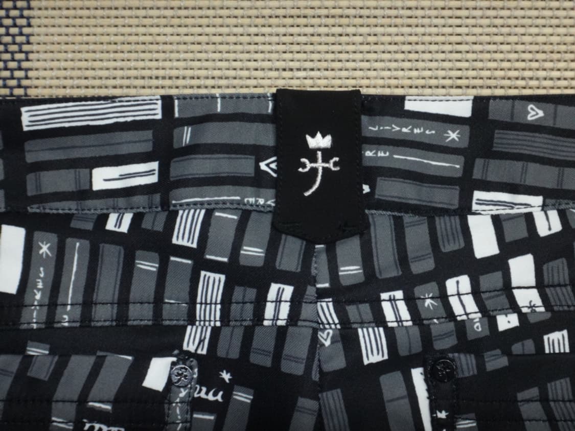 (70cm) 까스텔바작 골프 패턴 여성 춘추용 팬츠 상품이미지6