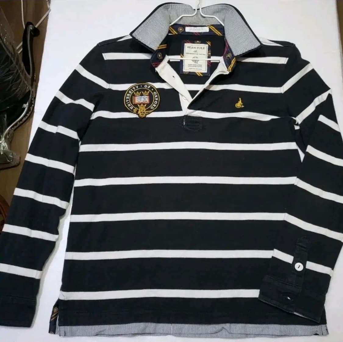 168 ) 최상급 빈폴 여s 너무예쁜 폴로 스트라이프 긴팔티셔츠 상품이미지1