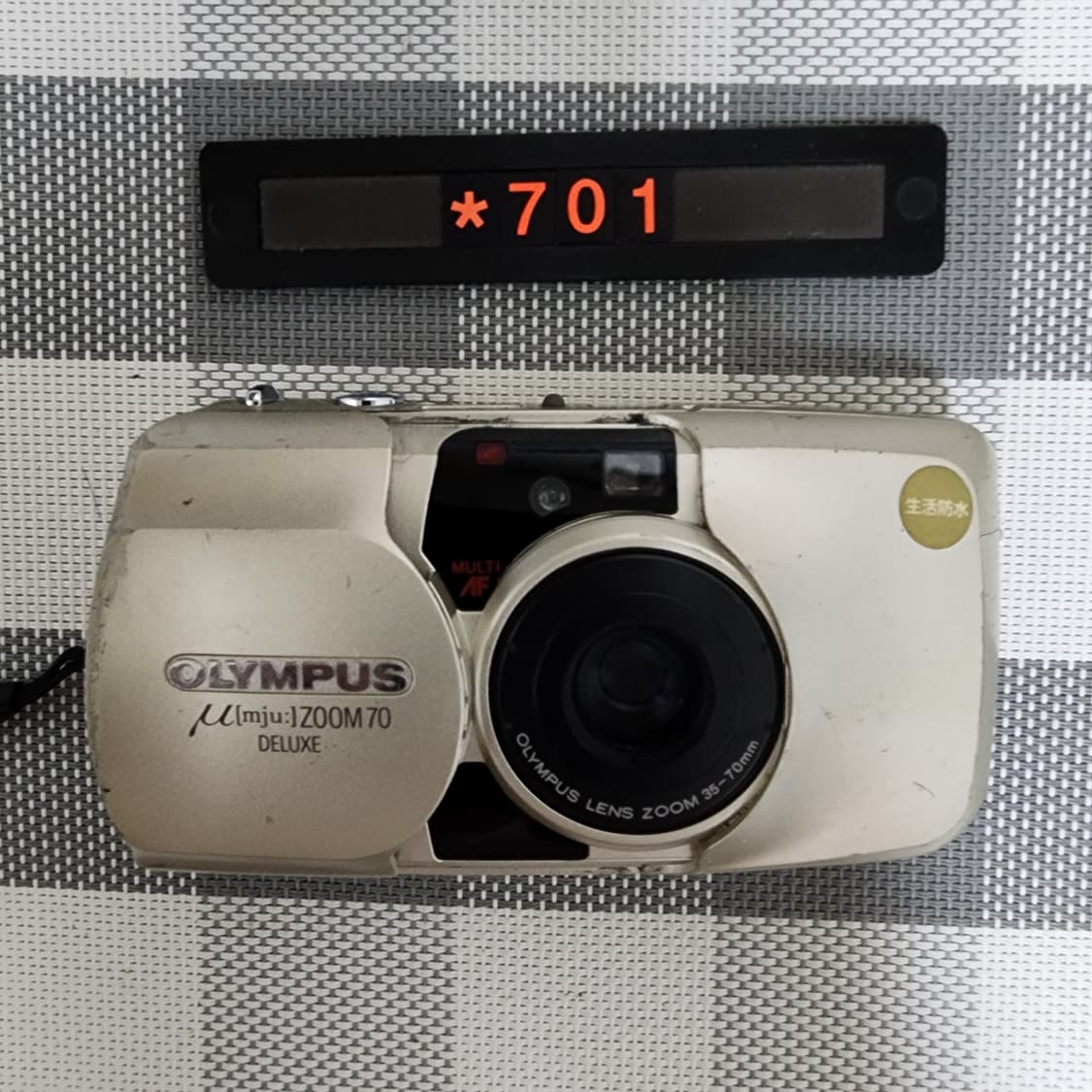 올림푸스 뮤 줌 70 디럭스 필름카메라 상품이미지2