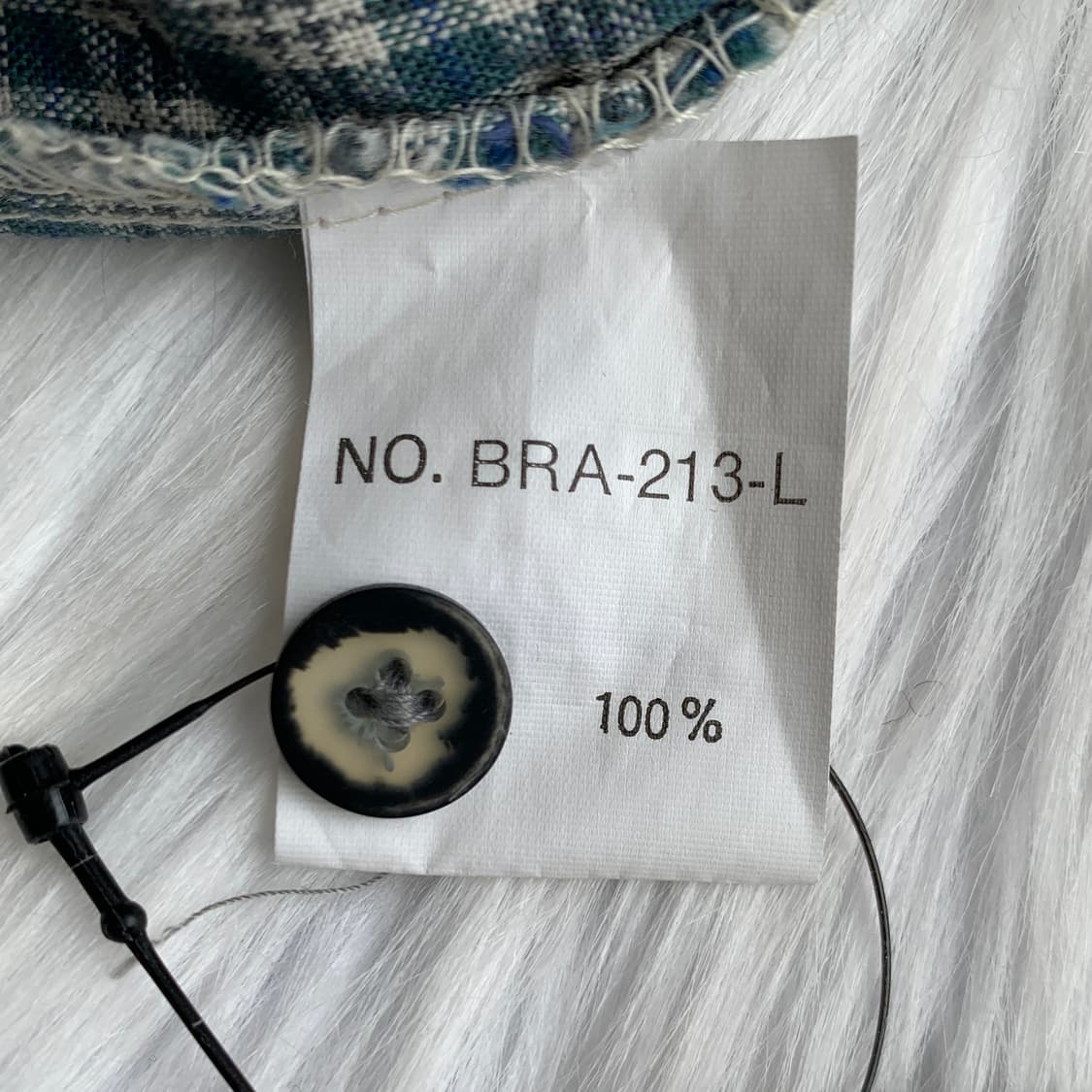 일본 빈티지 BEAR 아웃포켓 체크 셔츠 점퍼1924 상품이미지8