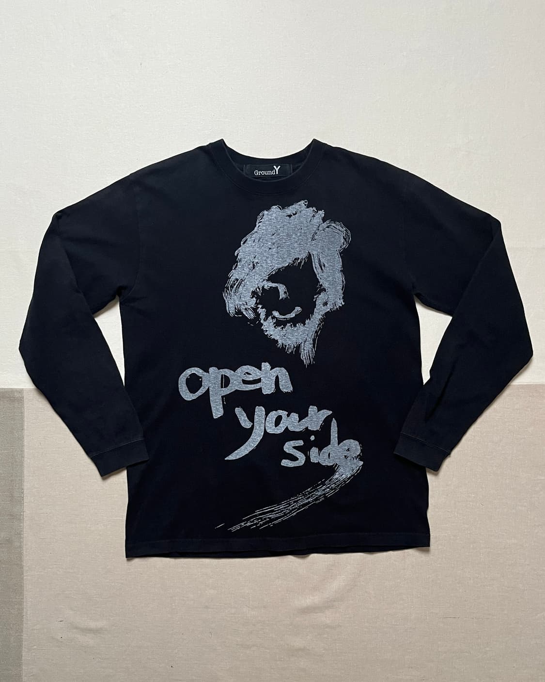 요지야마모토 ground y 그래픽 티셔츠 Yohji yamamoto 상품이미지1