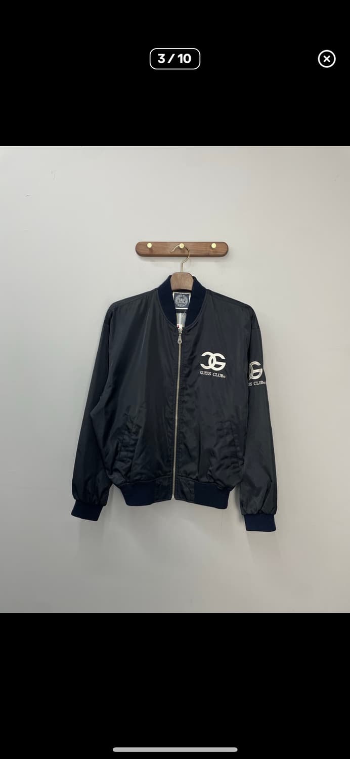 게스클럽 올드스쿨 빅로고 항공자켓 A2830 상품이미지2