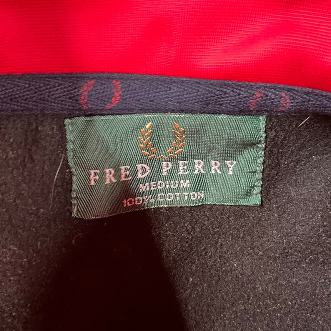 [정품/M] 프레드페리 컬러 블록 트랙 자켓 b15 상품이미지6