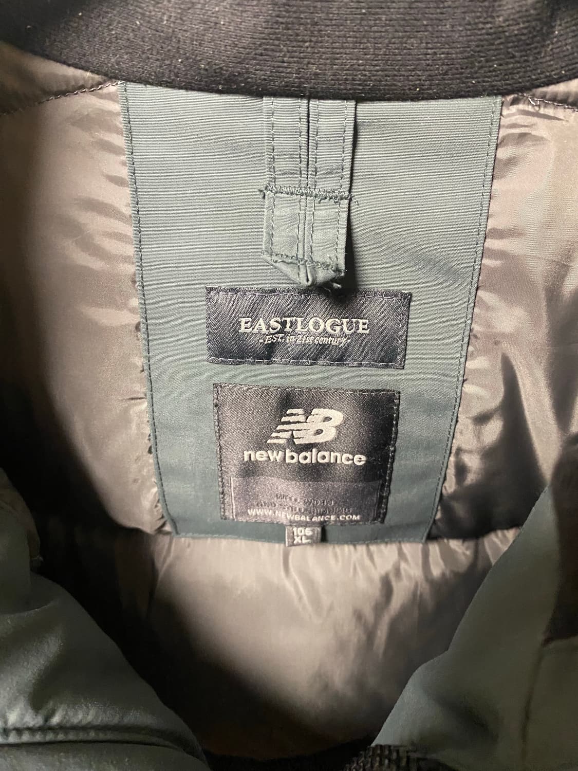 뉴발란스 이스트로그 기어6 이동휘 패딩 xl 105 상품이미지5