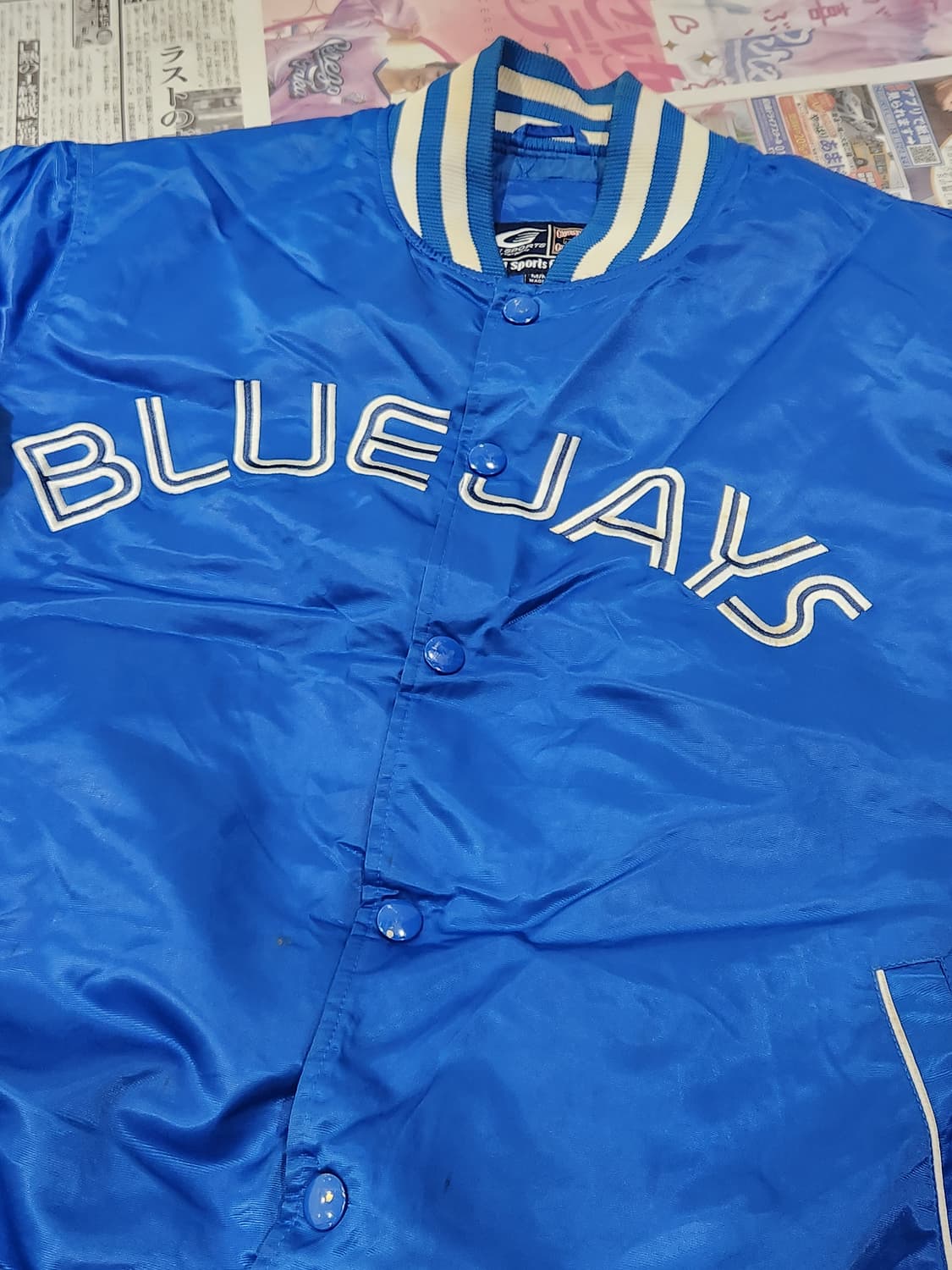 G-III 토론토 블루제이스 바시티자켓 M 상품이미지3