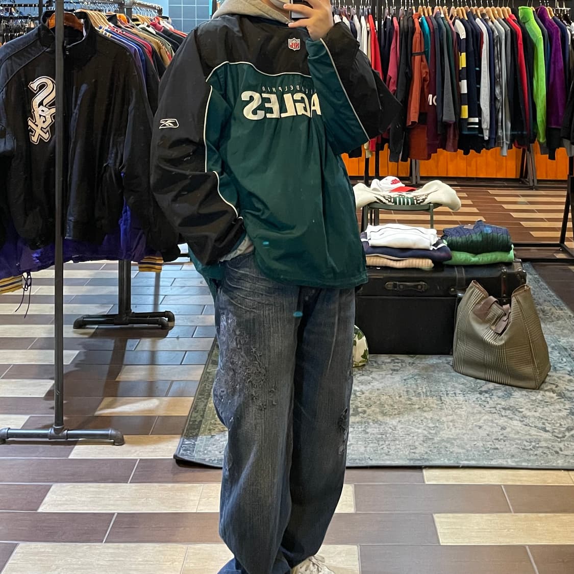 NFL x 필라델피아이글스 나일론 웜업 상품이미지10