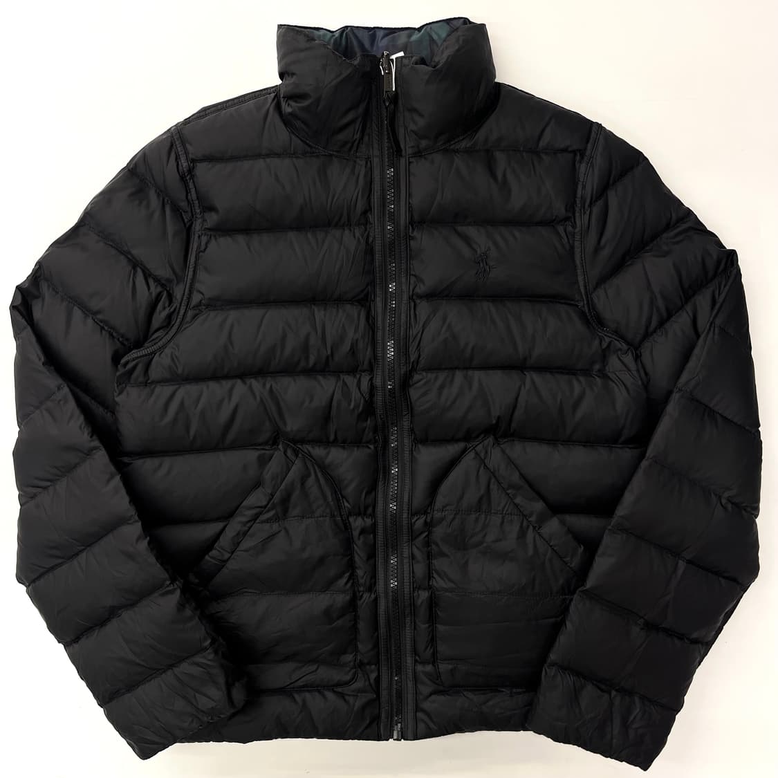 Polo 폴로랄프로렌 체크 리버시블 덕 다운 패딩 상품이미지3