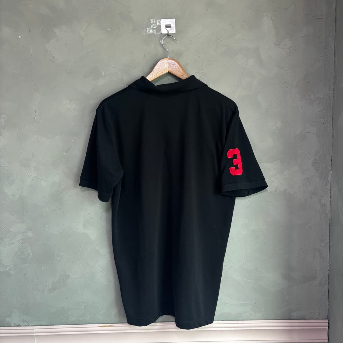 폴로 랄프로렌 빅포니 카라티 블랙 상품이미지4