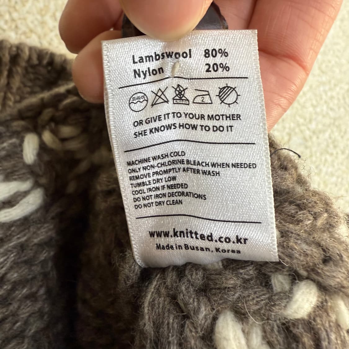 [XL] 니티드 노르딕 패턴 숄 가디건 0107T1 상품이미지4