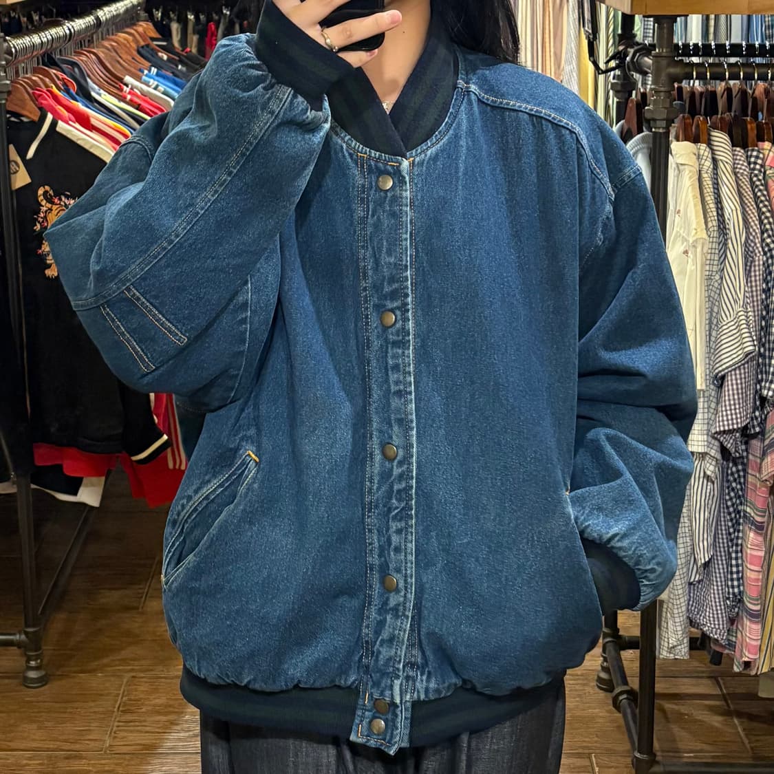 [HI] vtg 데님바시티자켓 상품이미지2
