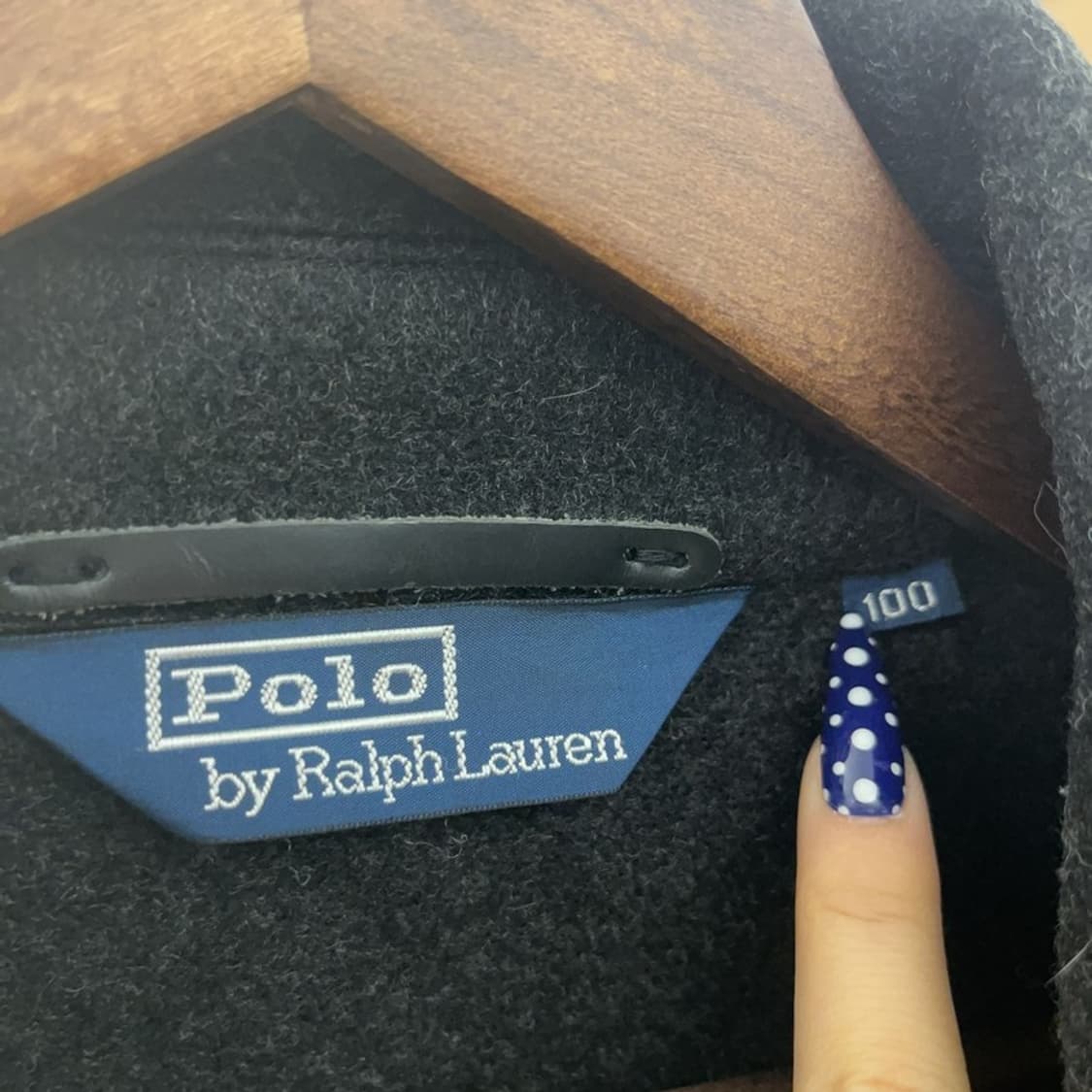 폴로 랄프로렌 빈티지 캐주얼 시크 울 떡볶이 더플코트 100 C08524 상품이미지5