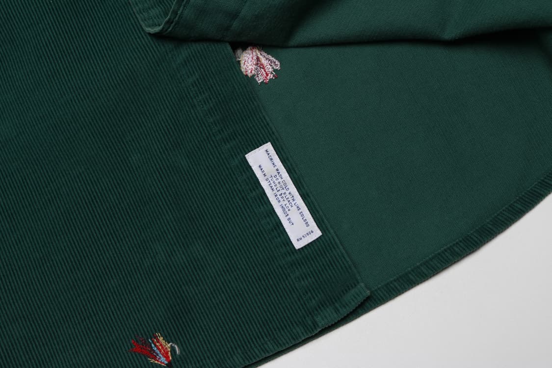 [L] 브룩스브라더스 피싱 자수 코듀로이 셔츠 상품이미지4