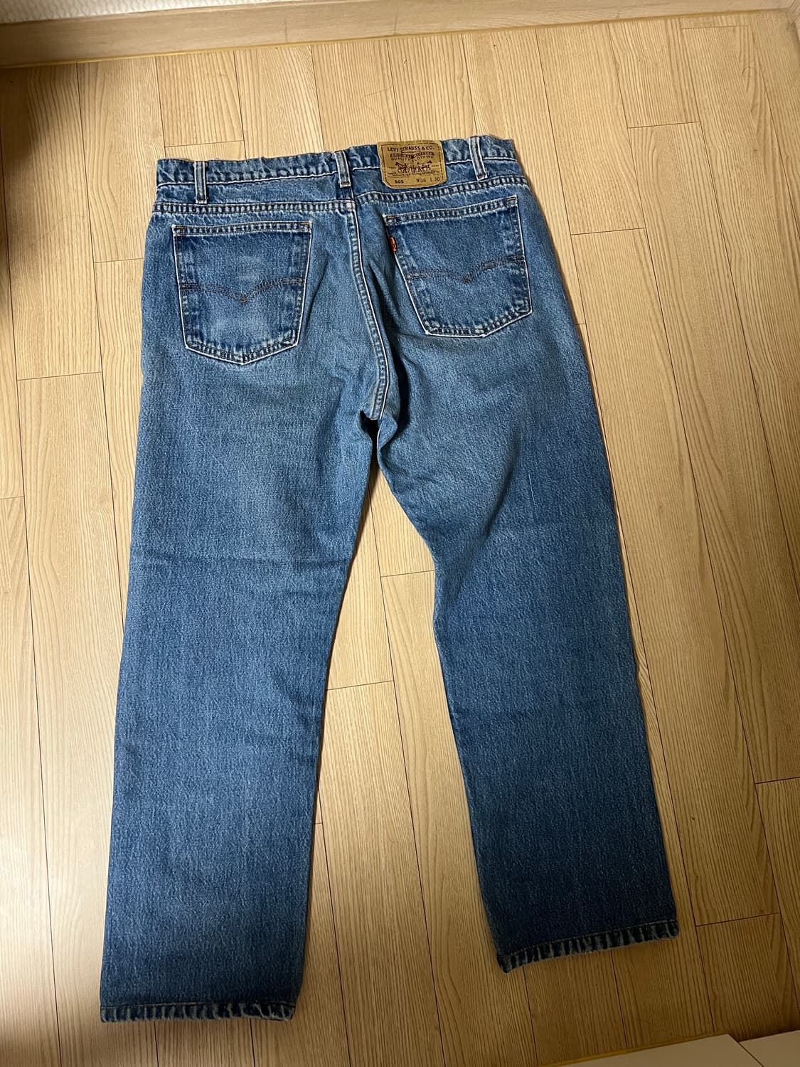 00s 오렌지탭 리바이스 505 USA 미국생산 상품이미지2