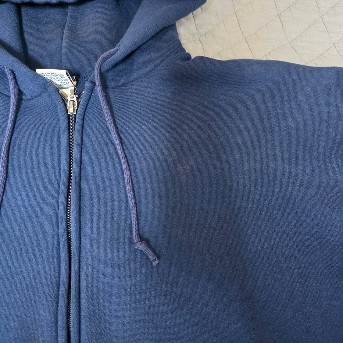 [XL] 90s 러셀 애슬레틱 후드집업 네이비 ver. 그레일드 상품이미지4