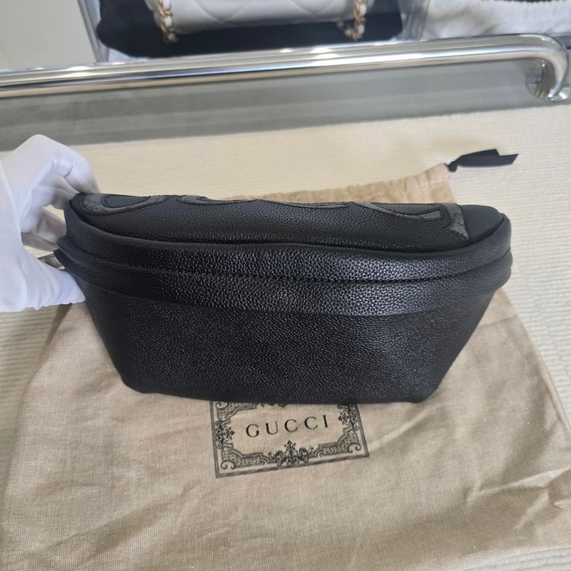 [중고/정품] 구찌 로고 벨트백 상품이미지2